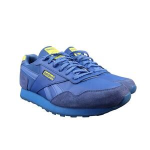 Reebok Shoes Womens 11 Sneaker Classic Lifestyle Leather Blue Harman Run Trainer